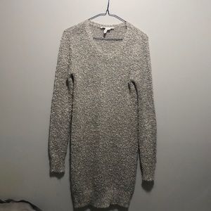 BCBG Grey Sweater Dress